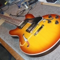 Set-up on a Gibson ES 339