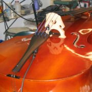 Full Size Bass Fiddle - Complete set-up, New Strings, New Schatten Pick-up - Awesome sound.