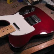 90's Mexican Tele in for a makeover & upgrade.